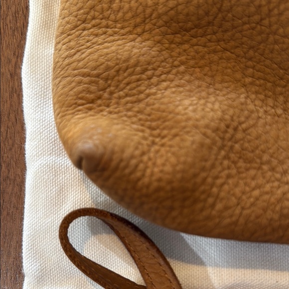 Hammitt Los Angeles tan Leather Crossbody Bag with Gold Accents - Picture 6 of 13